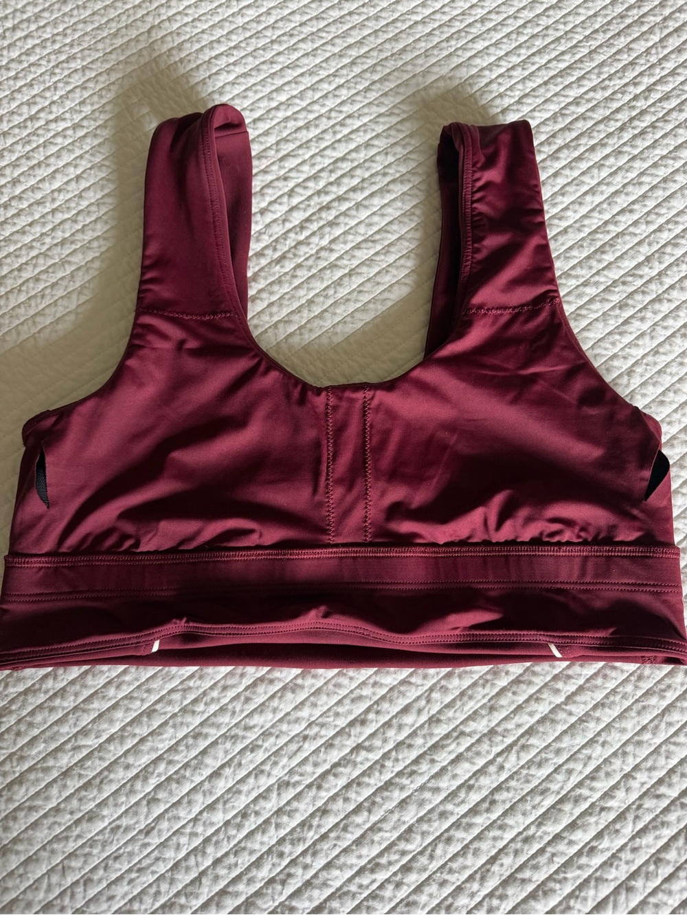 Lululemon Wunder Train Piped Sports Bra Medium Support B/C Cup - Picture 9 of 10